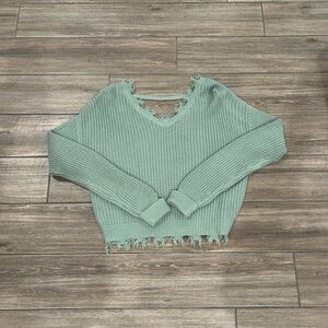Rue21 Light Green Knit Sweater